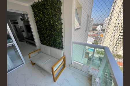 Varanda da Sala de apartamento para alugar com 2 quartos, 57m² em Vila Augusta, Guarulhos