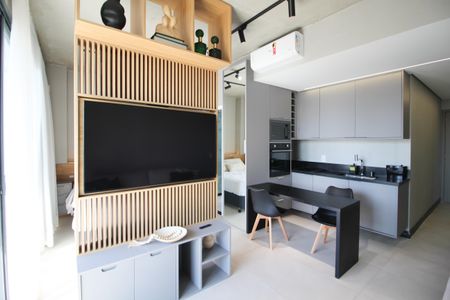 Studio à venda com 44m², 1 quarto e 1 vagaSala