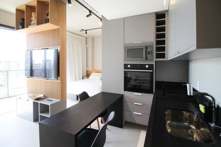 Studio à venda com 44m², 1 quarto e 1 vagaCozinha
