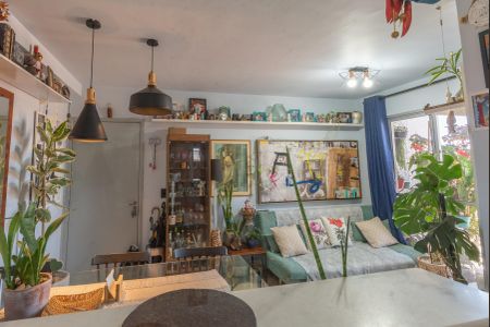Sala de apartamento à venda com 2 quartos, 52m² em Vila Mimosa, Campinas