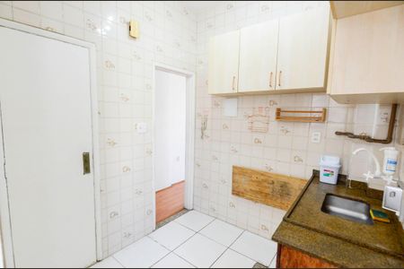 Cozinha de apartamento à venda com 1 quarto, 48m² em Andaraí, Rio de Janeiro