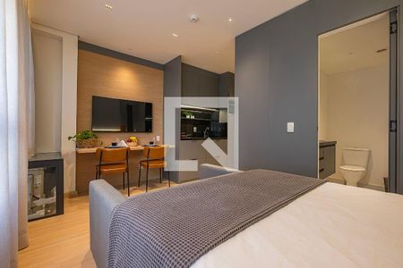 Studio para alugar com 28m², 1 quarto e sem vaga