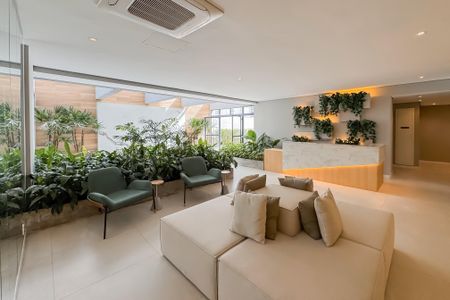 Studio para alugar com 24m², 1 quarto e sem vagaHall social