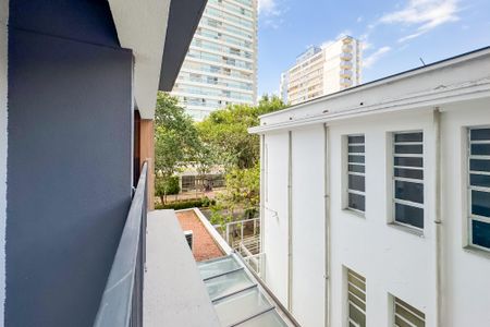 Studio para alugar com 24m², 1 quarto e sem vagaVaranda