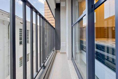 Studio para alugar com 24m², 1 quarto e sem vagaVaranda