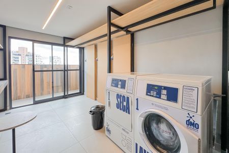 Studio para alugar com 24m², 1 quarto e sem vagaLavanderia