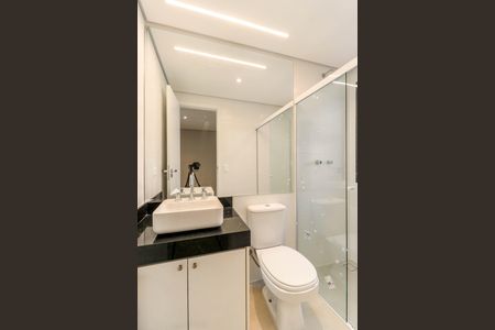 Casa de condomínio para alugar com 146m², 2 quartos e 2 vagas Casa de condomínio para alugar com 146m², 2 quartos e 2 vagasBanheiro da Suíte 1