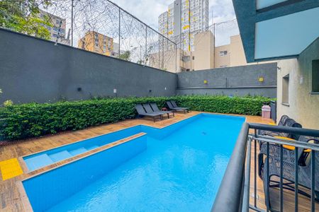 Studio à venda com 38m², 1 quarto e sem vagaPiscina