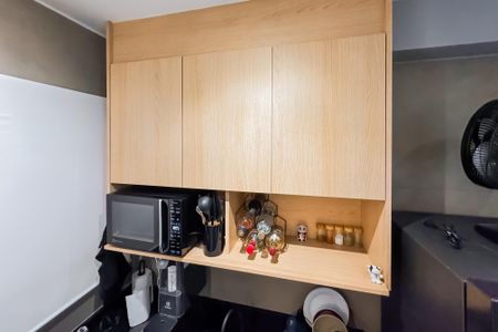 Studio à venda com 38m², 1 quarto e sem vagaCozinha