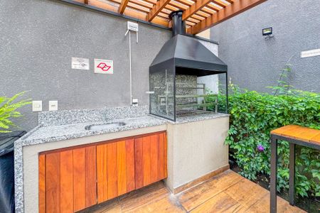 Studio à venda com 38m², 1 quarto e sem vagaChurrasqueira