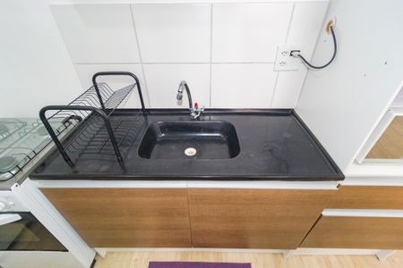 Apartamento para alugar com 35m², 2 quartos e sem vaga Apartamento para alugar com 35m², 2 quartos e sem vagaDetalhe - Cozinha