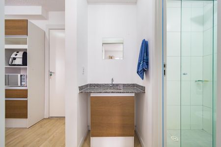 Apartamento para alugar com 35m², 2 quartos e sem vaga Apartamento para alugar com 35m², 2 quartos e sem vagaBanheiro