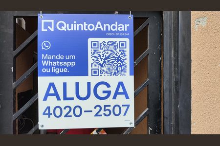 Casa para alugar com 33m², 1 quarto e sem vaga Casa para alugar com 33m², 1 quarto e sem vagaPlaca
