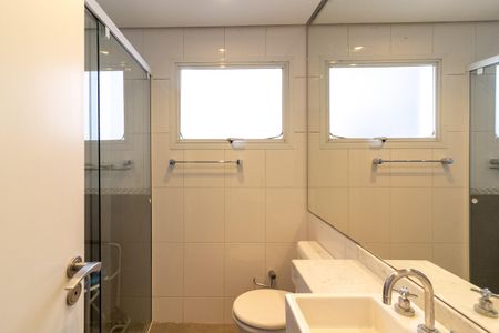 Apartamento para alugar com 131m², 3 quartos e 2 vagasBanheiro da Suíte 1