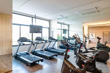 Apartamento à venda com 113m², 3 quartos e 2 vagas Apartamento à venda com 113m², 3 quartos e 2 vagasÁrea comum - Academia
