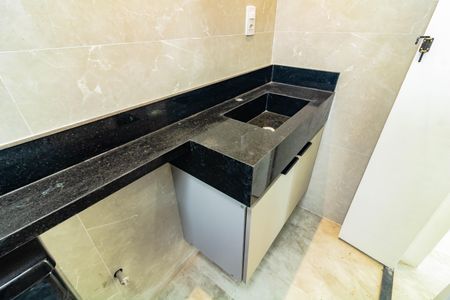 Banheiro de apartamento para alugar com 1 quarto, 45m² em Jardim Oriental, São Paulo