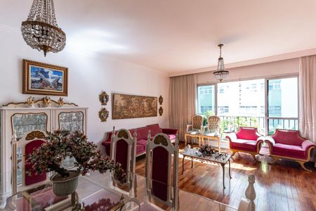 Sala de apartamento à venda com 3 quartos, 120m² em Santa Cecilia, São Paulo