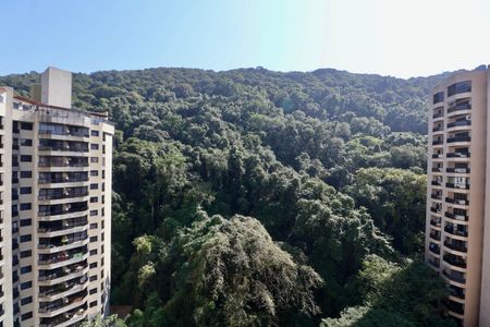 Vista Varanda da Sala de apartamento para alugar com 4 quartos, 259m² em Barra Funda, Guarujá