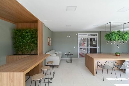 Apartamento para alugar com 58m², 2 quartos e 1 vagaÁrea comum - Salão de festas