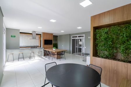 Apartamento para alugar com 58m², 2 quartos e 1 vagaÁrea gourmet