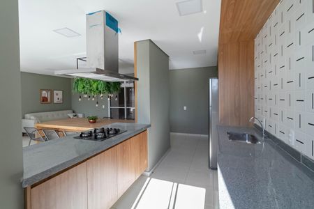 Apartamento para alugar com 58m², 2 quartos e 1 vagaÁrea comum - Salão de festas