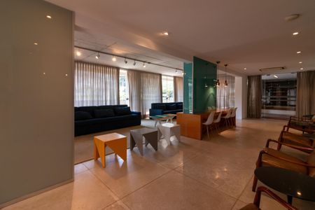 Apartamento para alugar com 74m², 1 quarto e 1 vagaLounge