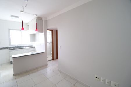 Sala de apartamento para alugar com 2 quartos, 59m² em Santa Mônica, Uberlândia