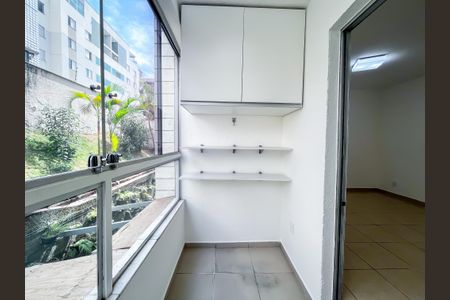 varanda de apartamento à venda com 2 quartos, 65m² em Buritis, Belo Horizonte