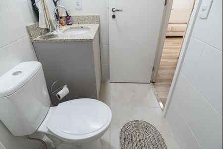 Apartamento à venda com 31m², 1 quarto e sem vagaBanheiro da Suíte