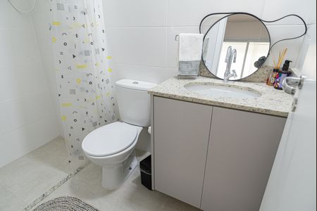 Apartamento à venda com 31m², 1 quarto e sem vagaBanheiro da Suíte