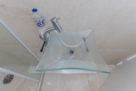 Banheiro de kitnet/studio à venda com 1 quarto, 29m² em Bela Vista, São Paulo