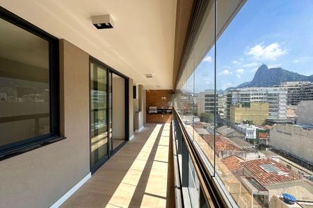 Varanda de apartamento à venda com 3 quartos, 109m² em Botafogo, Rio de Janeiro