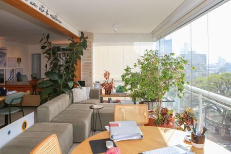 Varanda Gourmet de apartamento à venda com 3 quartos, 162m² em Lapa, São Paulo