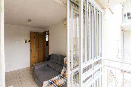 Varanda da Sala de apartamento à venda com 2 quartos, 35m² em Olaria, Canoas