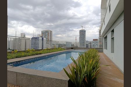 Studio para alugar com 29m², 1 quarto e sem vagaPiscina