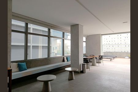 Studio para alugar com 25m², 1 quarto e sem vaga Studio para alugar com 25m², 1 quarto e sem vagaChurrasqueira