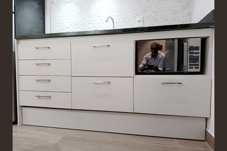 Studio para alugar com 25m², 1 quarto e sem vaga Studio para alugar com 25m², 1 quarto e sem vagaCozinha