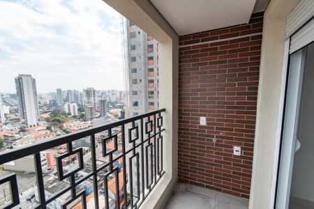 Varanda de kitnet/studio à venda com 1 quarto, 29m² em Vila Dom Pedro I, São Paulo