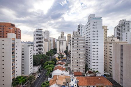 Sala - Vista de apartamento à venda com 2 quartos, 100m² em Jardim Paulista, São Paulo