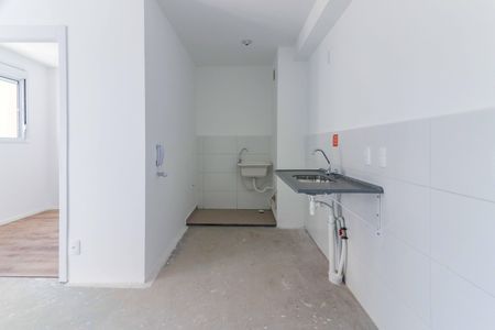 Studio à venda com 37m², 2 quartos e sem vagaCozinha e Área de Serviço