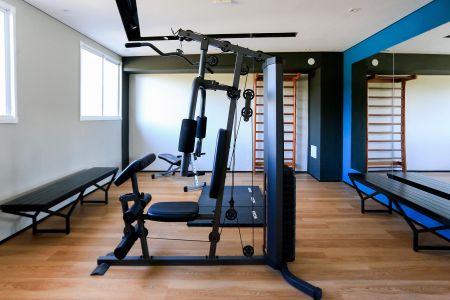 Studio à venda com 37m², 2 quartos e sem vagaÁrea comum - Academia