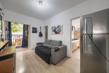 Sala de apartamento para alugar com 2 quartos, 50m² em Jardim Casablanca, São Paulo