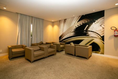 Área comum - Cinema de apartamento à venda com 2 quartos, 103m² em Carandiru, São Paulo