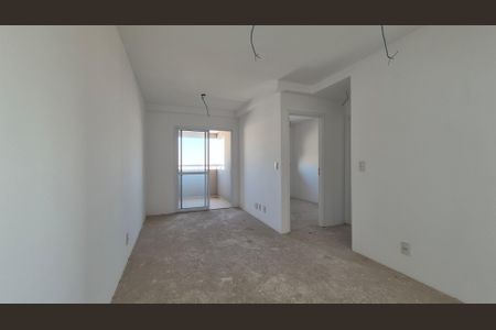 Sala de apartamento à venda com 2 quartos, 54m² em Vila Tibiriçá, Santo André