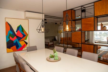 Sala de Jantar de apartamento à venda com 3 quartos, 225m² em Cidade Monções, São Paulo