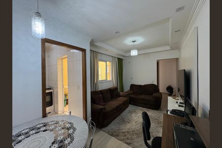 Sala de apartamento à venda com 2 quartos, 55m² em Parque Oratório, Santo André
