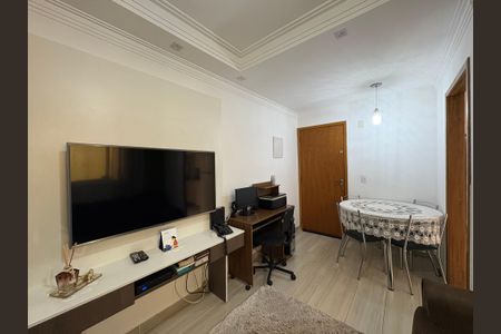 Sala de apartamento à venda com 2 quartos, 55m² em Parque Oratório, Santo André