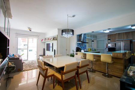 Sala de Jantar de apartamento à venda com 3 quartos, 134m² em Jardim Bela Vista, Santo André