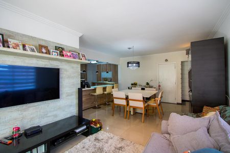Sala de apartamento à venda com 3 quartos, 134m² em Jardim Bela Vista, Santo André
