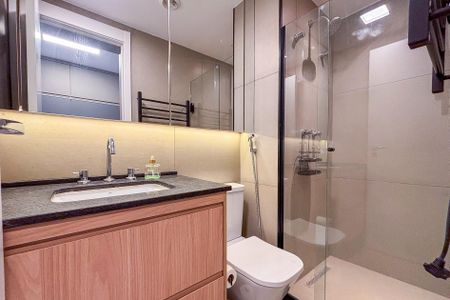 Studio para alugar com 28m², 1 quarto e sem vagaBanheiro